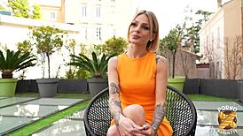 naomi ricci takes huge cock first time in stockings like a total slut