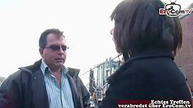 Street Casting a Turkish Slut in Germany! Will She Suck and Fuck for the Pickup?