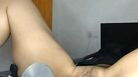 Amysexxxjuguetona heats camera masturbating toys wet pussy shaved tits