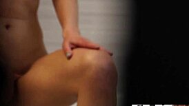 caught stepsis keyhole spying on her bathroom masturbation orgasm