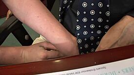 i feel her slutty round ass grinding desperately seducing my old cock to explode