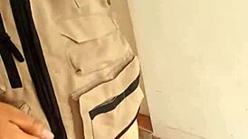 damn colombian engineer nataly's perfect body rides boss cock pre-work 😏