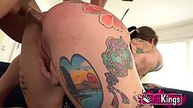 i traded my anal plug for barbara's tight milf ass ride