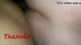 Puta Safada Deepthroats Huge Cock Gagging Dripping Cum