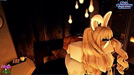 Fucking Candy Hard In Her Tight Cosplay Bunny Suit