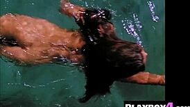 whoa morena corwin strips naked while tamara sky flaunts her latina booty