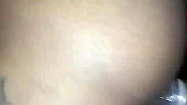 Ebony Hood Slut Bent Over Doggystyle Taking It Deep in Pussy and Ass!