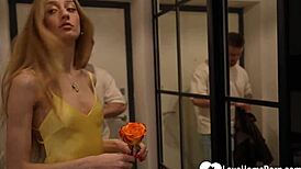 After our date she slams tight pussy down on my thick cock 😈🔥