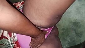 Stepdad strokes then pounds my hairy little pussy