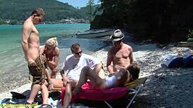 my insane public family therapy beach orgy rocked