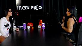 Marcelly Melo in Sheer Red: Client Cums Quick, Skips Anal with Returning Wife