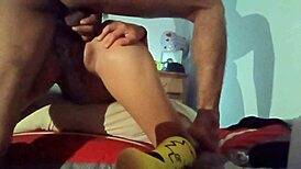 mi marido's uncle stretches my tight asshole rough