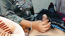 indian bhabhi's tight asshole hurts bad doggy pounding hindi screams