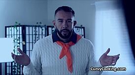 Velma's Big Tits Bounce Riding Monster Cosplay Cock