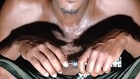 Park Photoshoot Turns Steamy with Skinny Beautiful Mature Gym Model