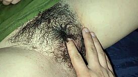 Real Vintage Stepdaughter Bush Pussy Closeup