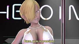 ryukyu and uwabami rescue dominica with hot cumshots subtitled