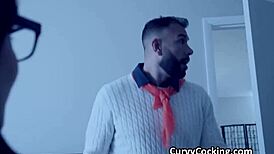 Velma's Big Tits Bounce Riding Monster Cosplay Cock