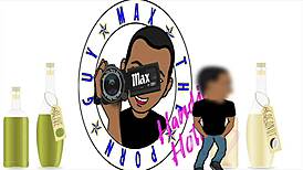 jaelynn's tattooed lactating tits spray milk during my interracial monster cock handjob