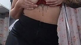 What if she begs you to unzip, pull out your cock, and drop straight onto it?