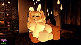 Fucking Candy Hard In Her Tight Cosplay Bunny Suit