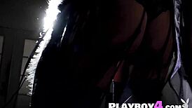 Hey, check out hot lindsay marie stripping lingerie to flaunt her big ass naked