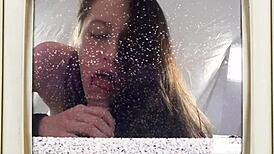 Doctor, your gloves feel so good spreading my pussy before you cum inside