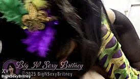 big sexy britney deepthroats huge cocks in amateur pov facefuck compilation