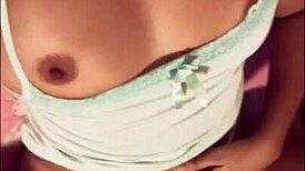 Mansoura slut's panties cling tight to pussy as husband's friend fucks her