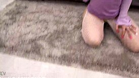 areta ridera takes brutal triple penetration in rough five-on-one gangbang