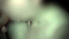 chubby latina housewife flashes wet tits for boss's humiliating face fuck