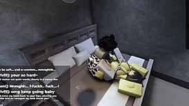 Roblox Catgirl Yields Big Ass After Tease