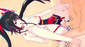 i crave horny sparkle's huge tits and anal creampie pounding