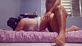 caught flashing then bent over for rough anal pounding like a slut