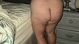 bbw shakes fat tits in vibrator orgasm frenzy on bed