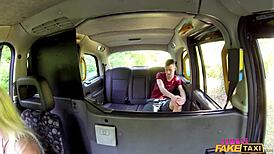 blonde big tits pornstar rides skinny student cock in fake taxi reality bang