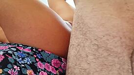 close up view of milf wife's pussy pounded to get pregnant hard