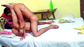 Newlywed Indian Neighbor Brutally Fucked Alone At Home On Ranch