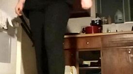 grooving through an intense workout session with beats