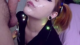 i'm gaggin' on this huge cock for christmas deepthroat SLAVERY by furiyssh holy shit