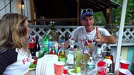 huge balls swinger wife naughty j moon gets kinky group fucked doggystyle licked and squirted on by big balls chris in fetswing diaries s6e4 reality massage