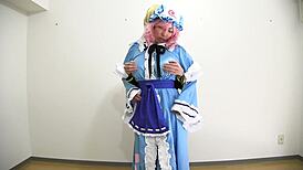 Yuyuko slips into cosplay for her japanese jav fuck fest