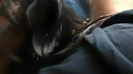 Gorgeous latina's tiny cock temptation