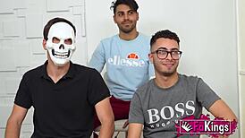 rubi vergara picks from 3 guys for wild rough threesome fuck