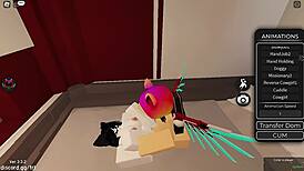 having a NICE DUEL with her riding my cock DOGGYSTYLE then COWGIRL