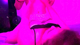 curvy latinas tongue kiss and suck big tits before bed