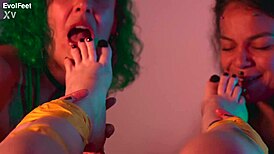 You Get My Juicy Pussy Only If You Lick Toes First!