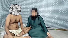 damn that muslim maid got hooked on my huge cock while cleaning ranch