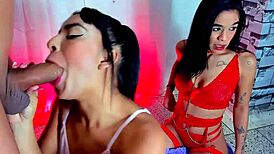 Two friends, one monster cock—let's deepthroat, spit, and get dominated roughly together!