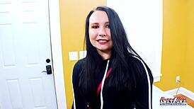 i love sucking big cock after my run, whitney moans deepthroat style